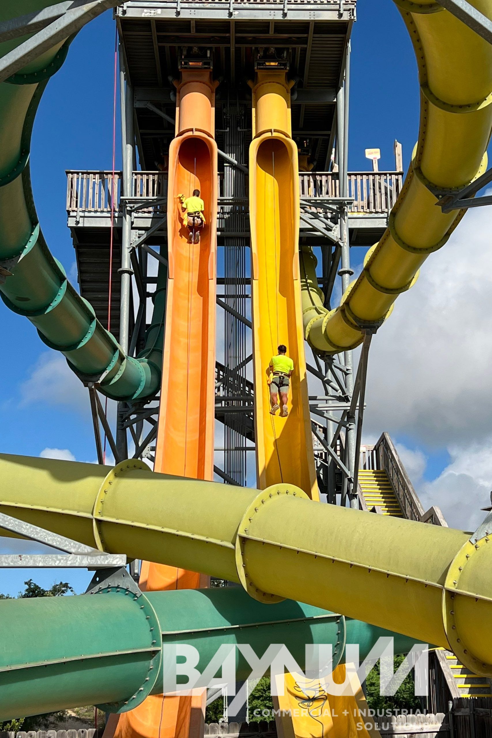 Waterslides