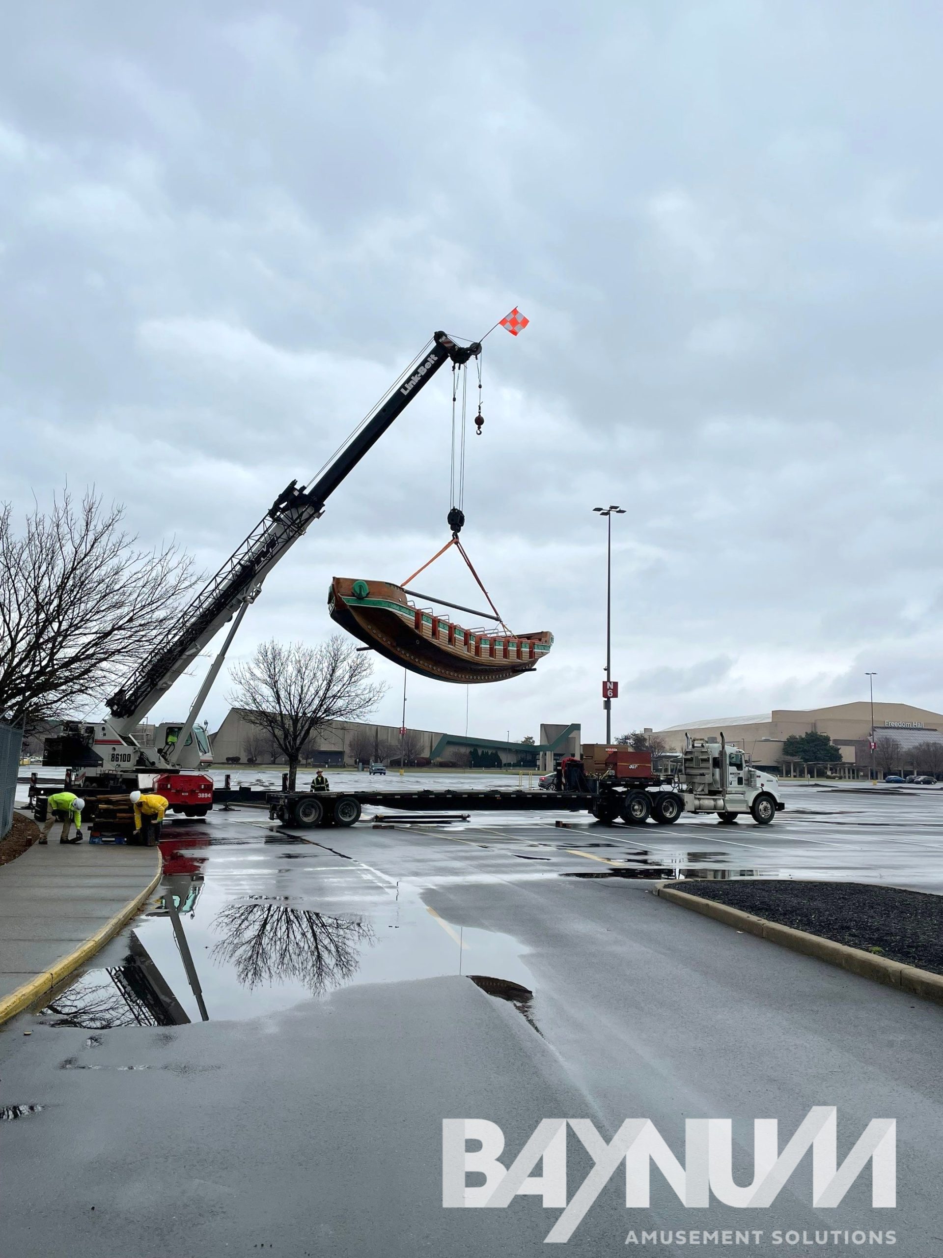 Swing Boat Disassemble