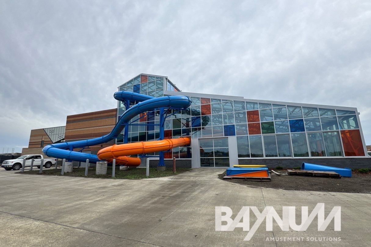 Water Slide  Complex Install