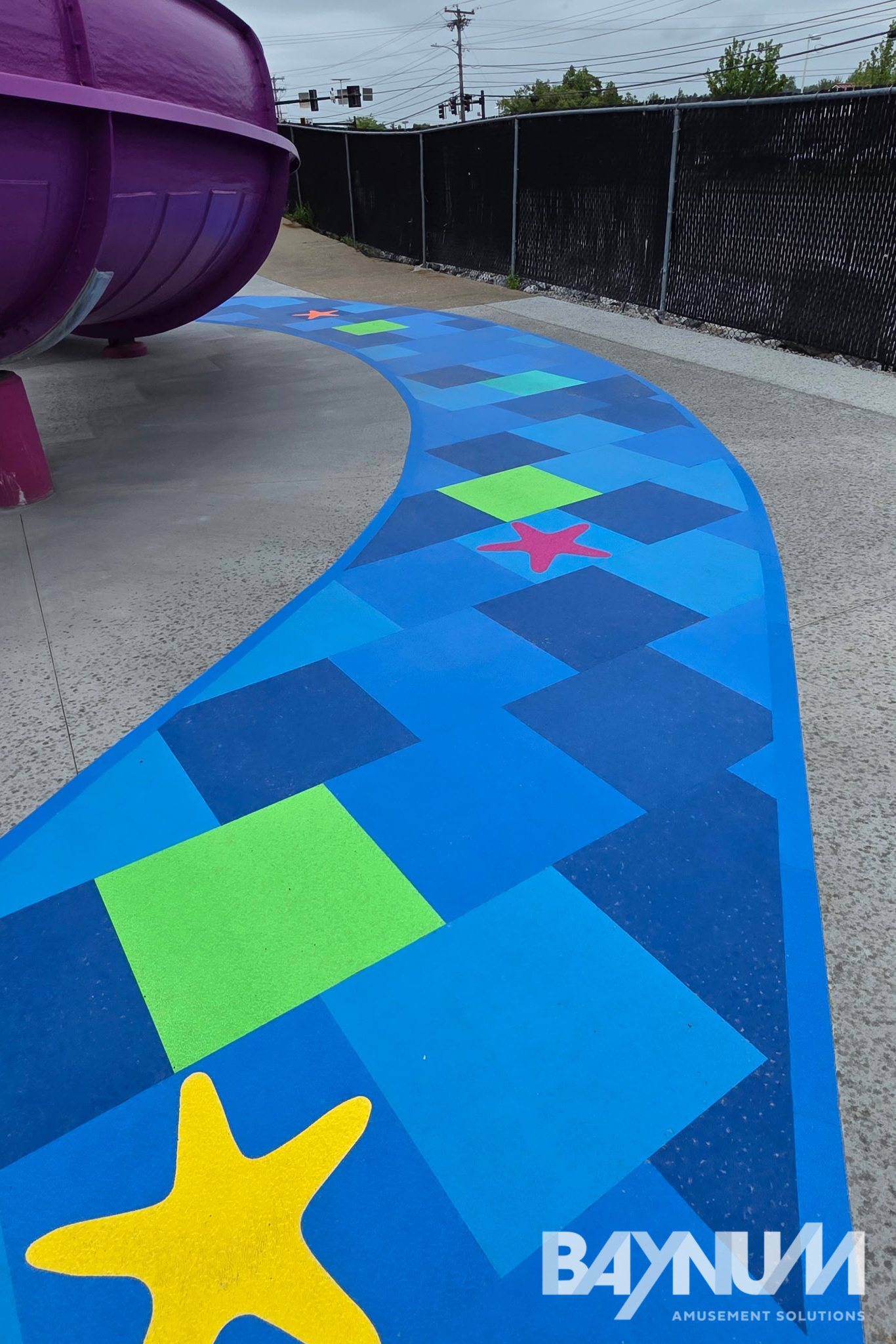 Splash Pad and Walking Path